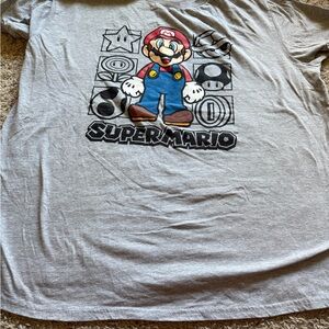 Nintendo Super Mario Gray T-Shirt